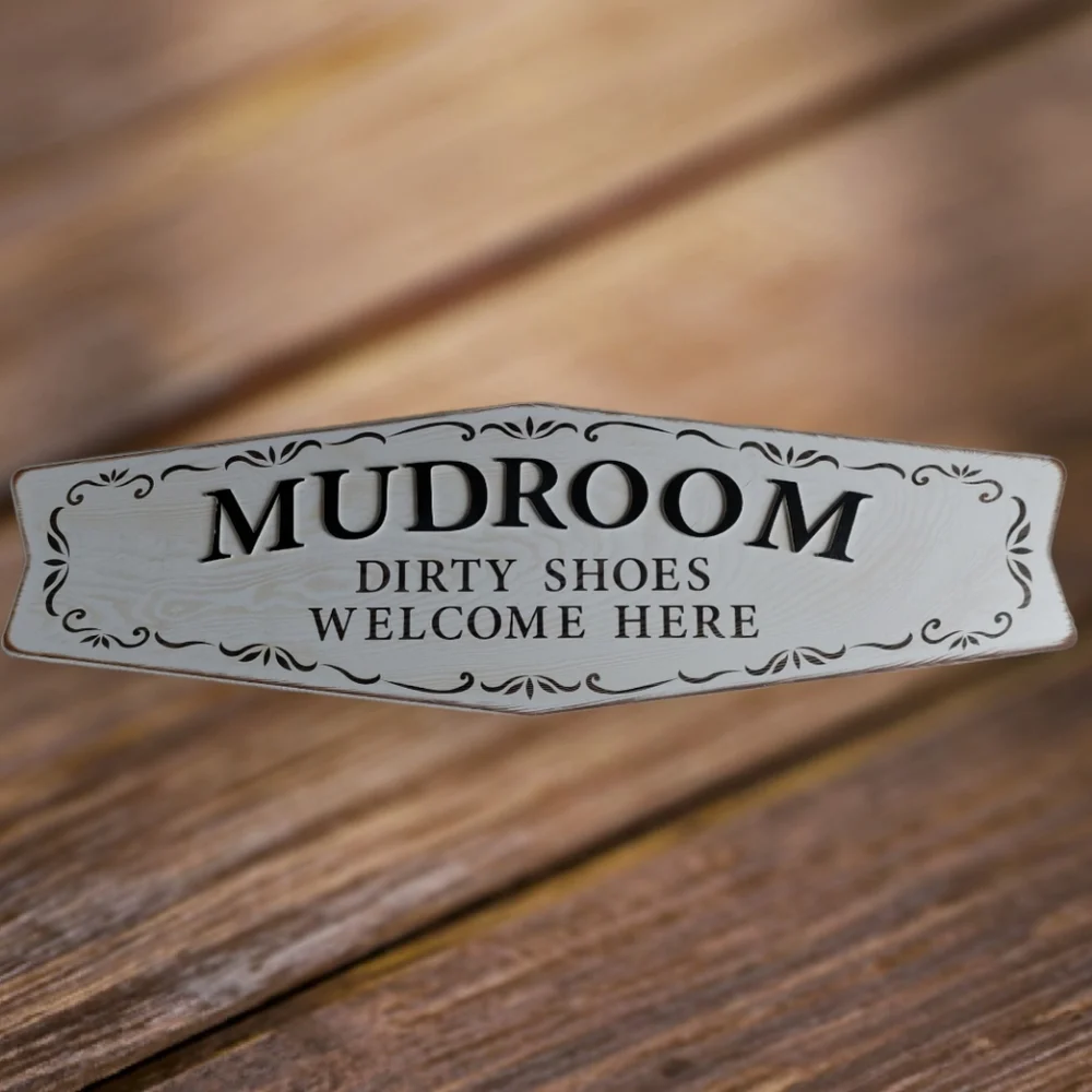 Mudroom Wall Plaque by Open Road, NWOT